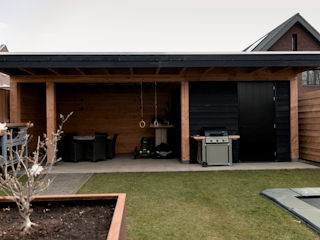 overkapping in douglas hout, Velden